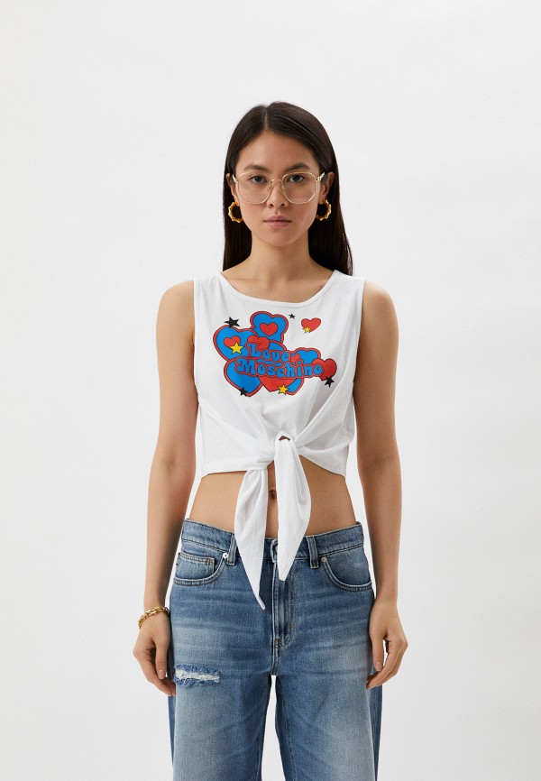 

Топ Love Moschino, Белый
