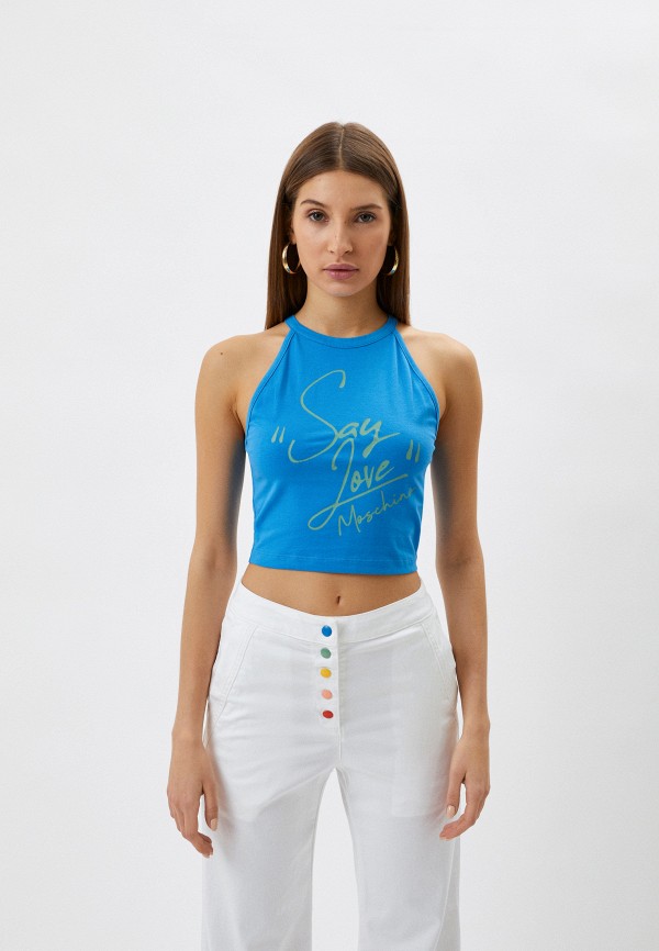 

Топ Love Moschino, Синий
