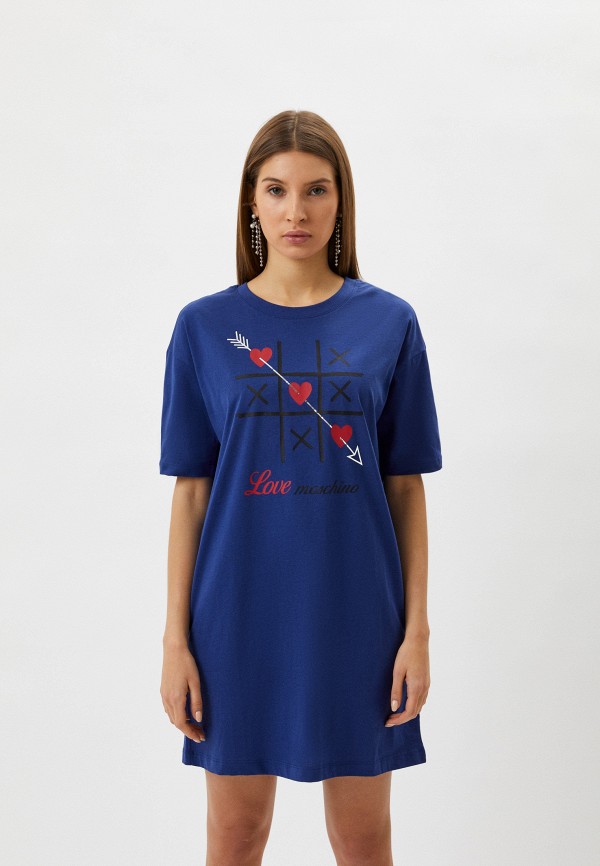 

Платье Love Moschino, Синий