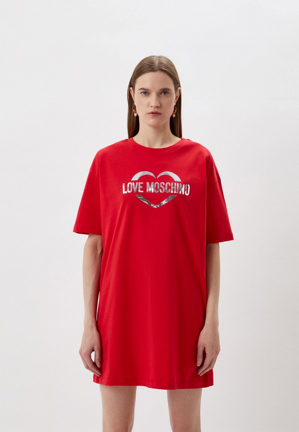 

Платье Love Moschino, Красный