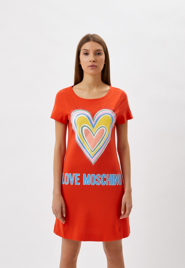 

Платье Love Moschino, Оранжевый