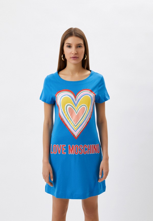 

Платье Love Moschino, Голубой
