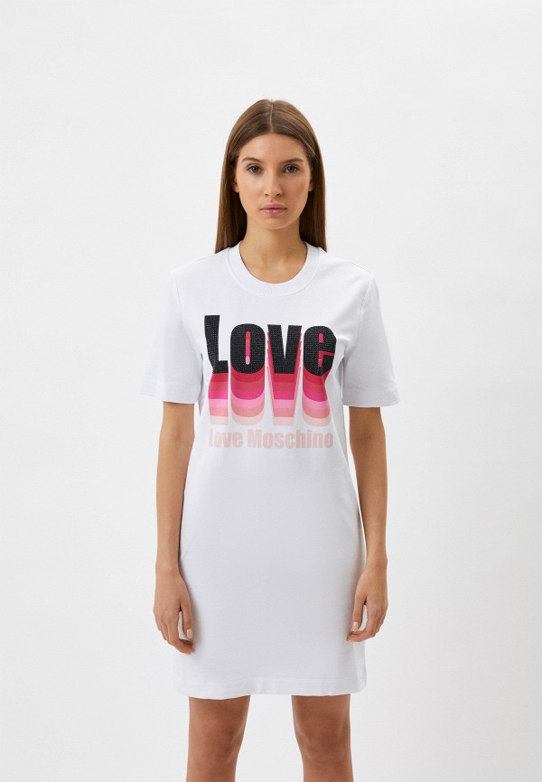 

Платье Love Moschino, Белый