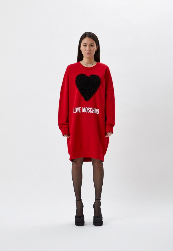 

Платье Love Moschino, Красный