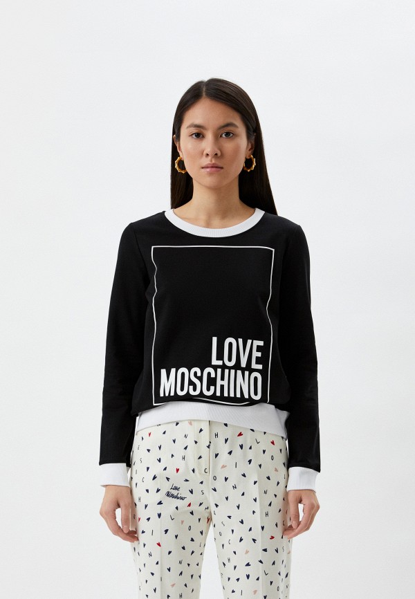 

Свитшот Love Moschino, Черный