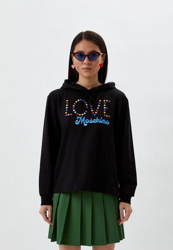 

Худи Love Moschino, Черный