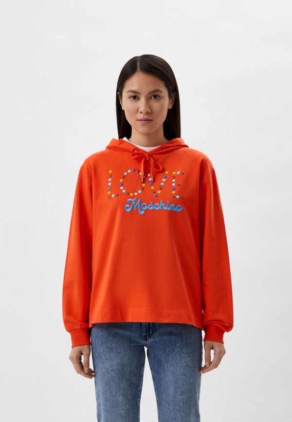 

Худи Love Moschino, Оранжевый