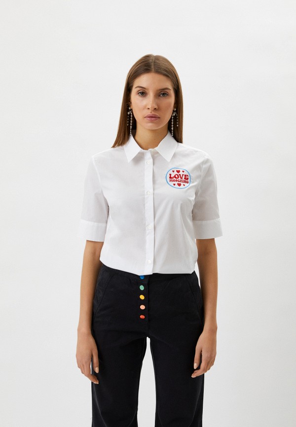 

Рубашка Love Moschino, Белый