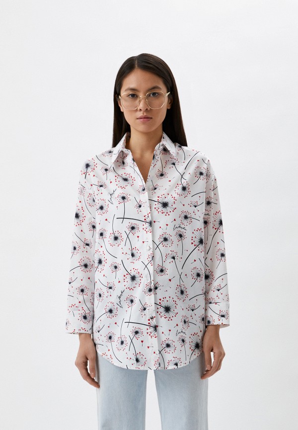 

Рубашка Love Moschino, Белый