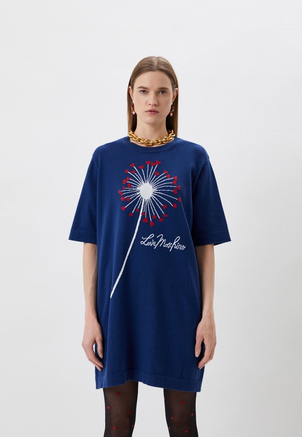 

Платье Love Moschino, Синий