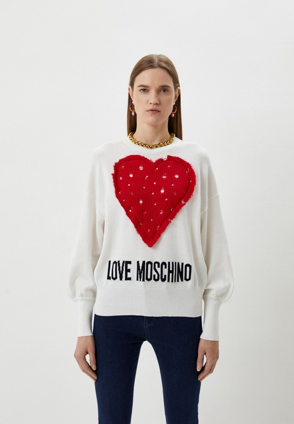 

Джемпер Love Moschino, Белый
