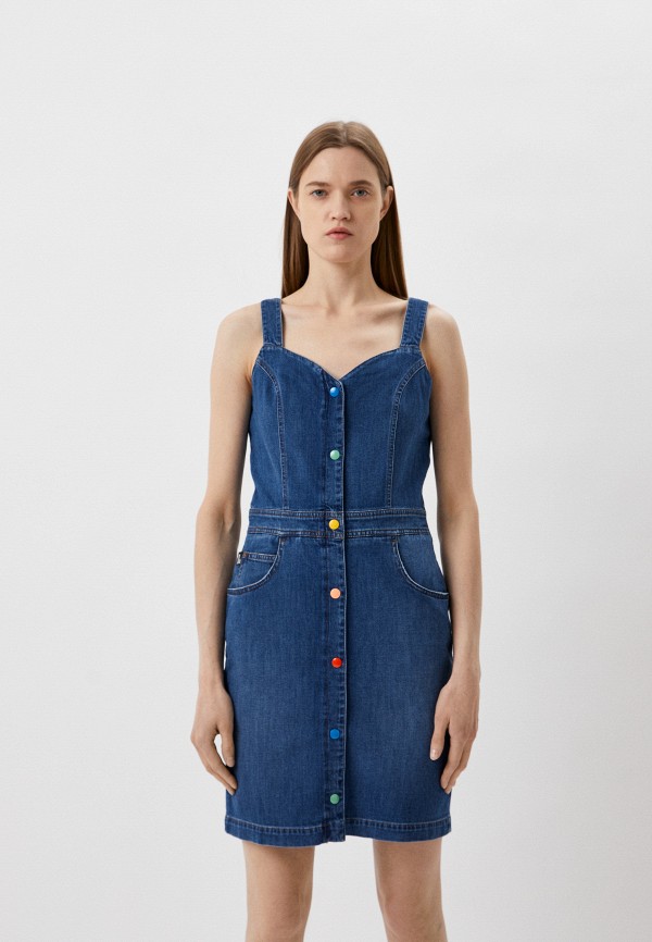 

Платье джинсовое Love Moschino, Синий