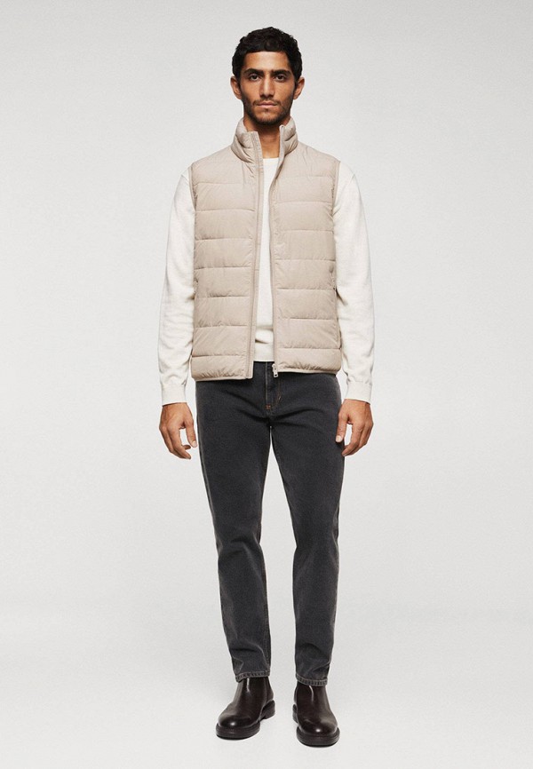 фото Жилет утепленный mango man