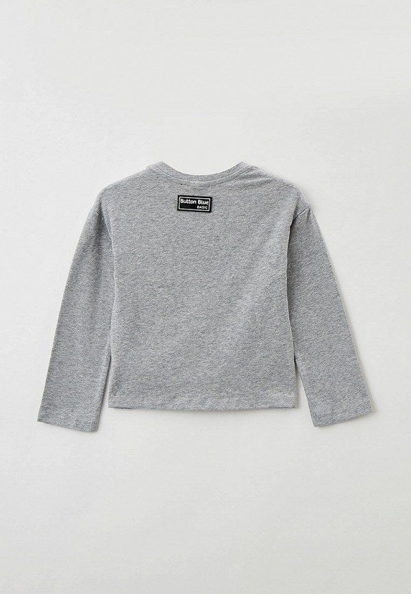 Лонгслив Button Blue серый, размер 158, фото 2