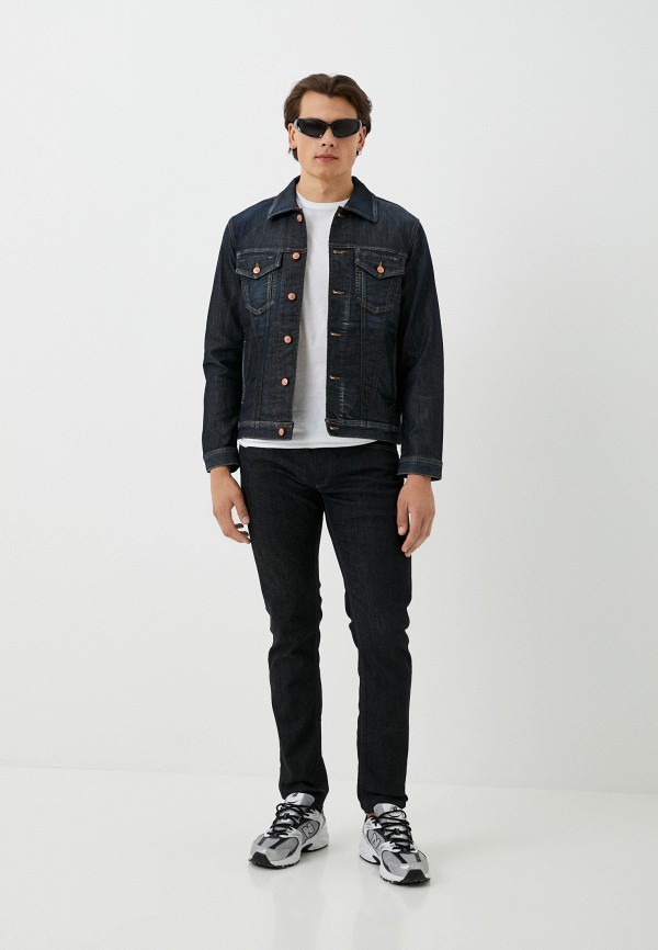 Куртка джинсовая Diesel синий, размер 46, фото 2