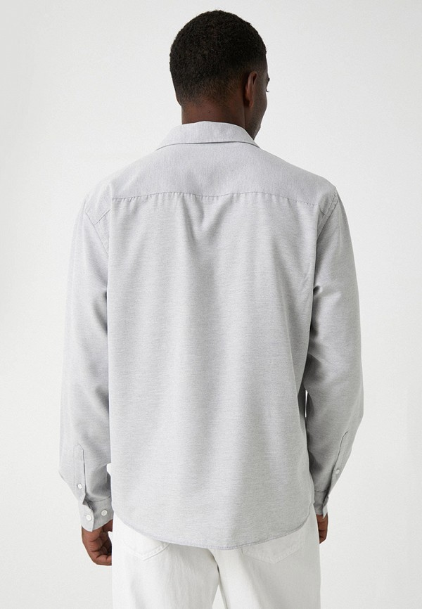 Рубашка Koton серый, размер 54, фото 3