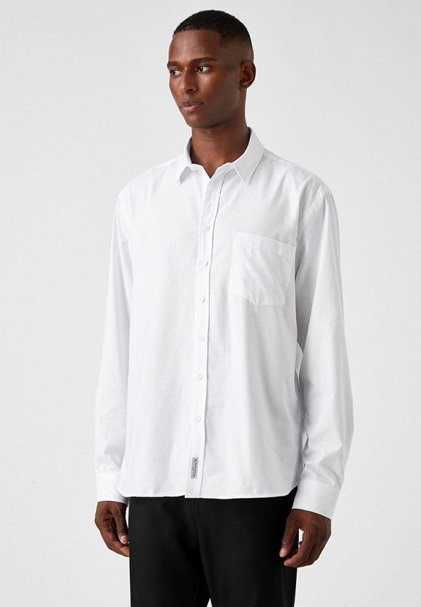 Рубашка Koton белого цвета