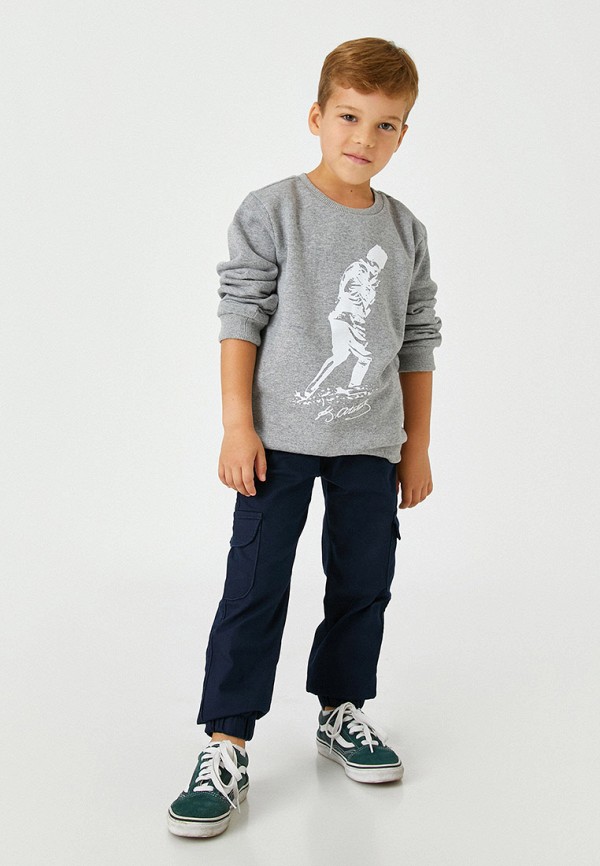 Брюки Koton синий, размер 10, фото 3