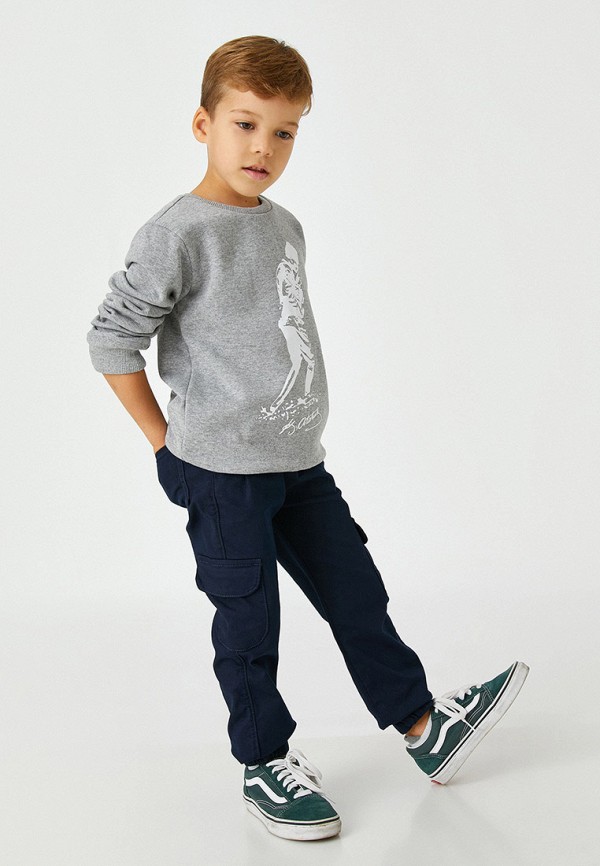 Брюки Koton синий, размер 10, фото 4