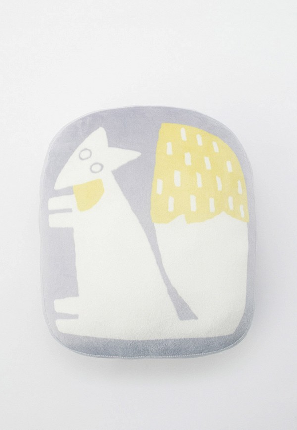 

Подушка декоративная UNIQLO, Серый, 37х31 см