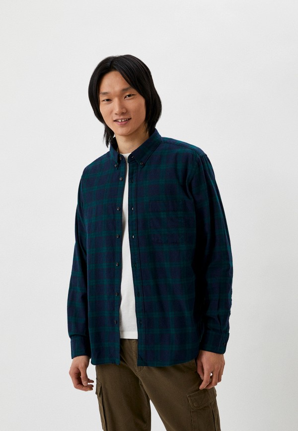 

Рубашка UNIQLO, Разноцветный, из фланели