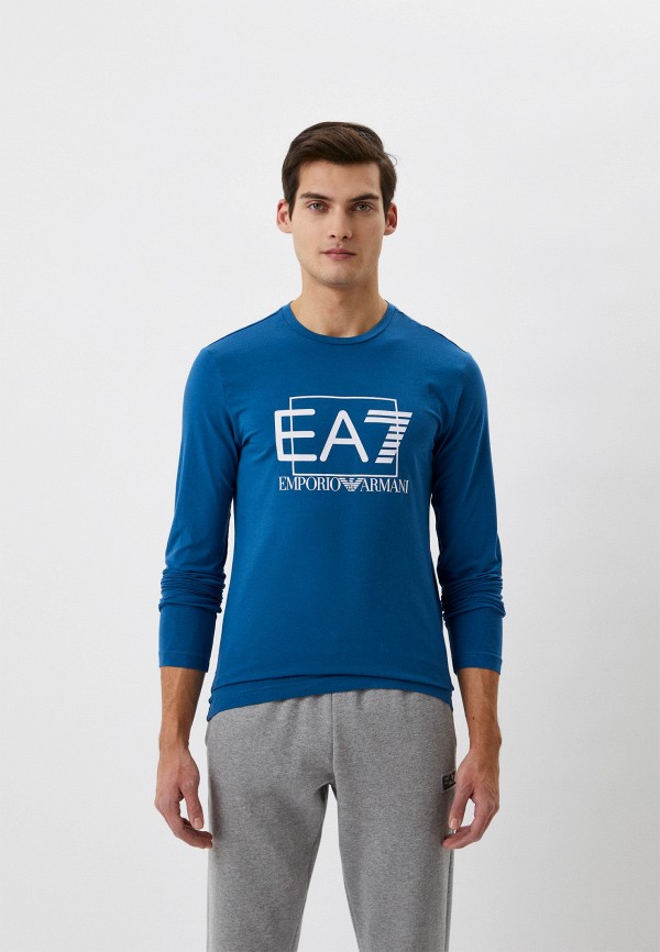 

Лонгслив EA7, Синий