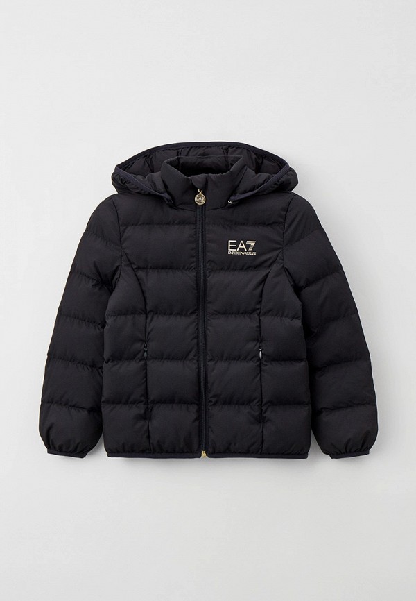 Куртка утепленная EA7 черного цвета