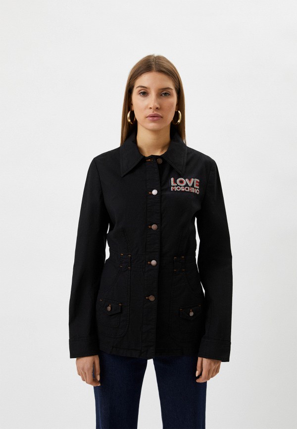 

Куртка джинсовая Love Moschino, Черный