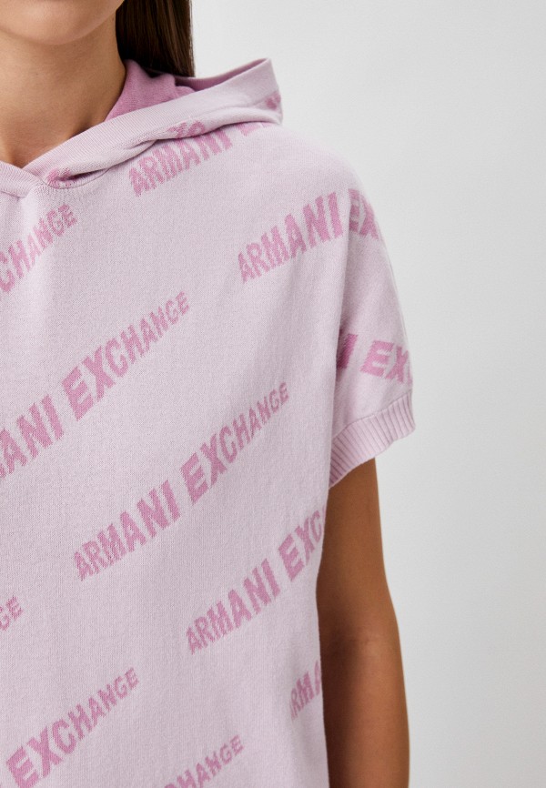 Худи Armani Exchange розовый, размер 42, фото 4