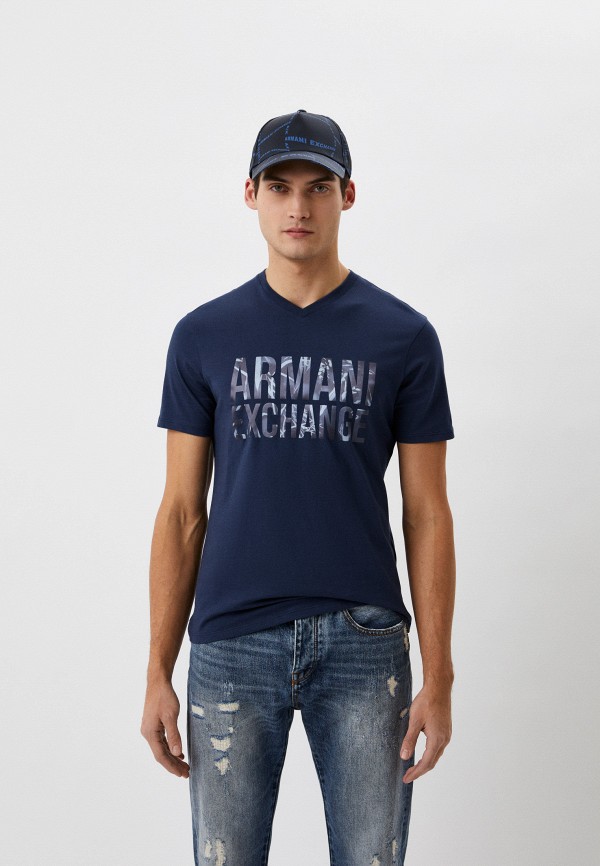 

Футболка Armani Exchange, Синий
