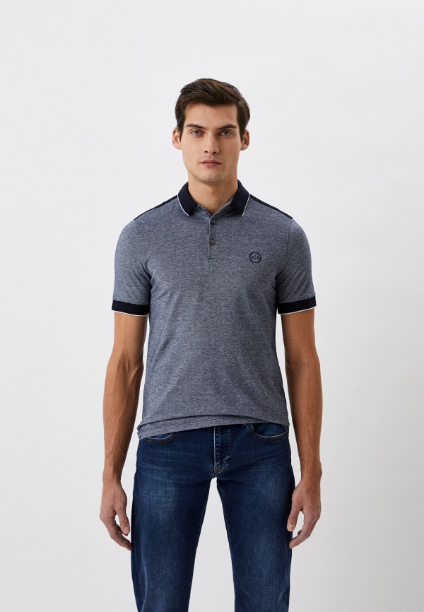 

Поло Armani Exchange, Синий