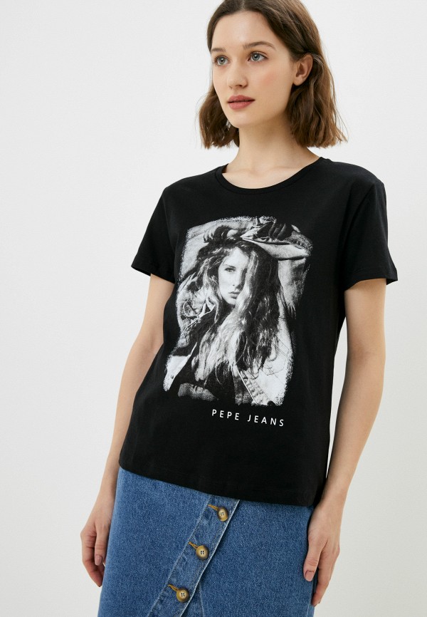 

Футболка Pepe Jeans, Черный