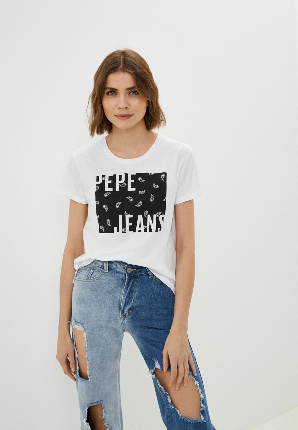 

Футболка Pepe Jeans, Белый