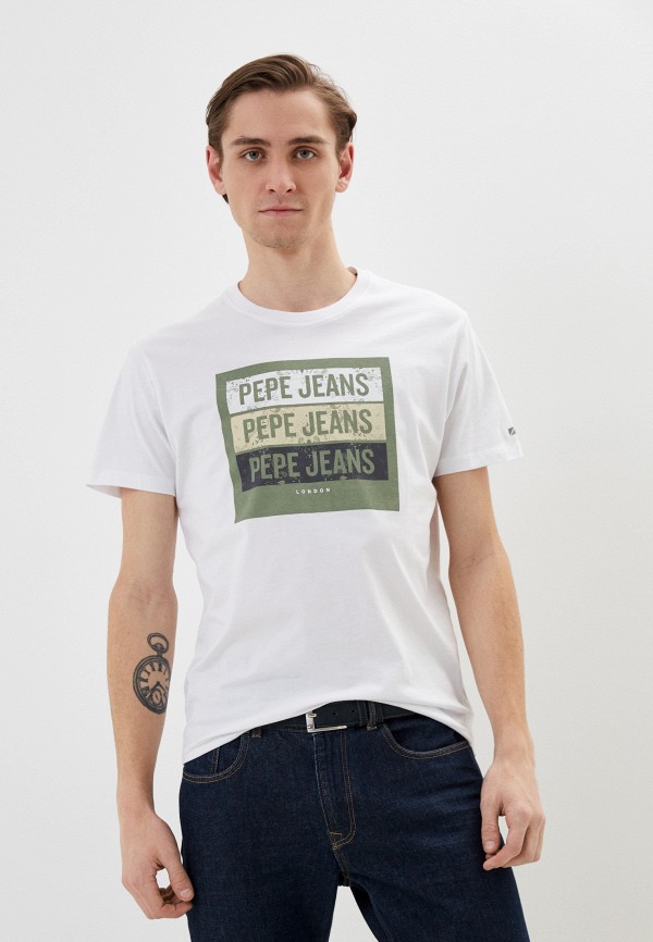 

Футболка Pepe Jeans, Белый