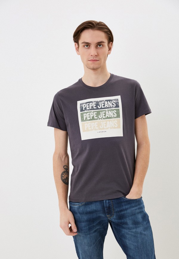 

Футболка Pepe Jeans, Серый