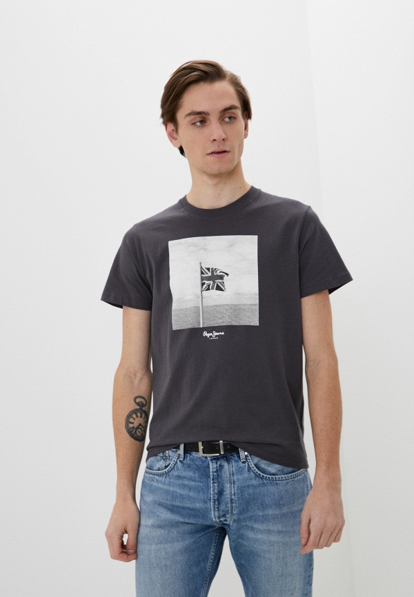 

Футболка Pepe Jeans, Серый
