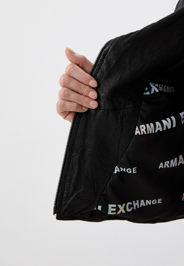 фото Куртка кожаная armani exchange