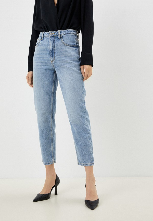 

Джинсы Guess, Голубой, MOM JEAN
