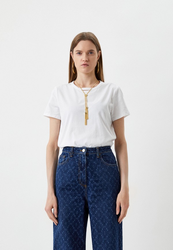 

Футболка и колье Elisabetta Franchi, Белый