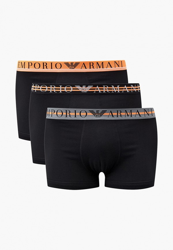 

Трусы 3 шт. Emporio Armani, Черный