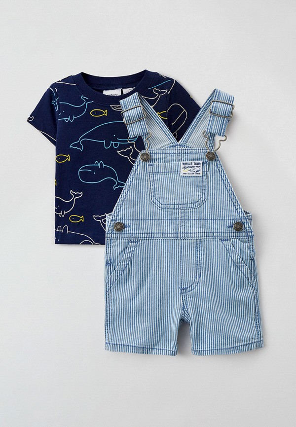

Комбинезон и футболка Carter’s, Разноцветный