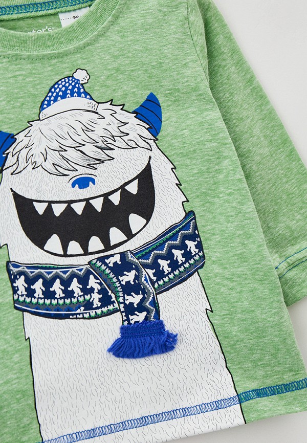 Лонгслив Carter’s зеленый, размер 72, фото 3