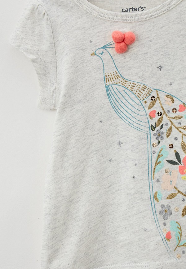 Футболка Carter’s серый, размер 76, фото 3