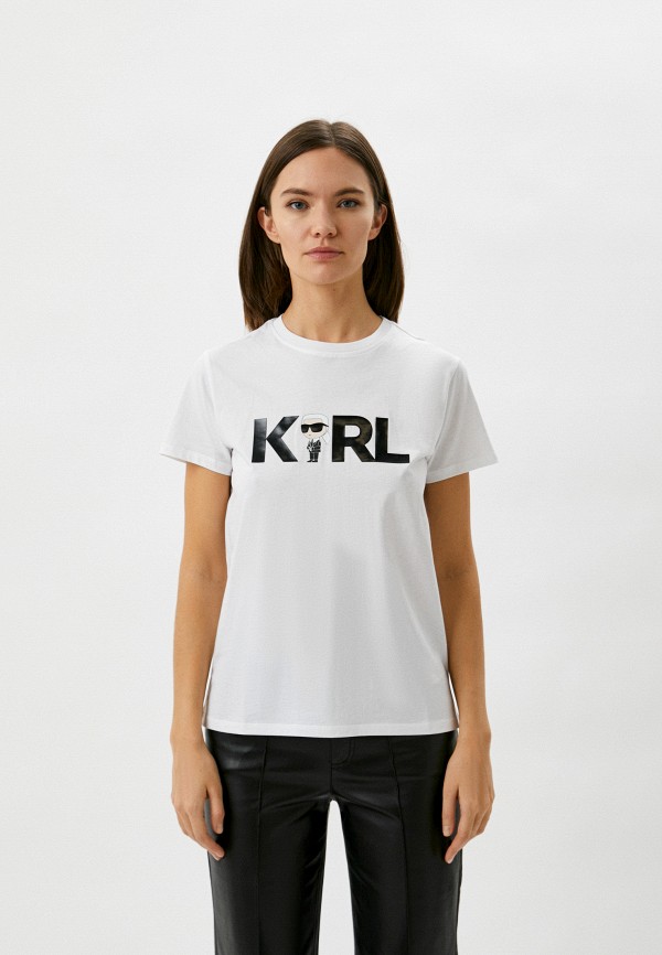 

Футболка Karl Lagerfeld, Белый, IKONIK