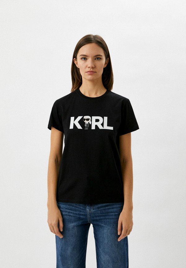 

Футболка Karl Lagerfeld, Черный, IKONIK