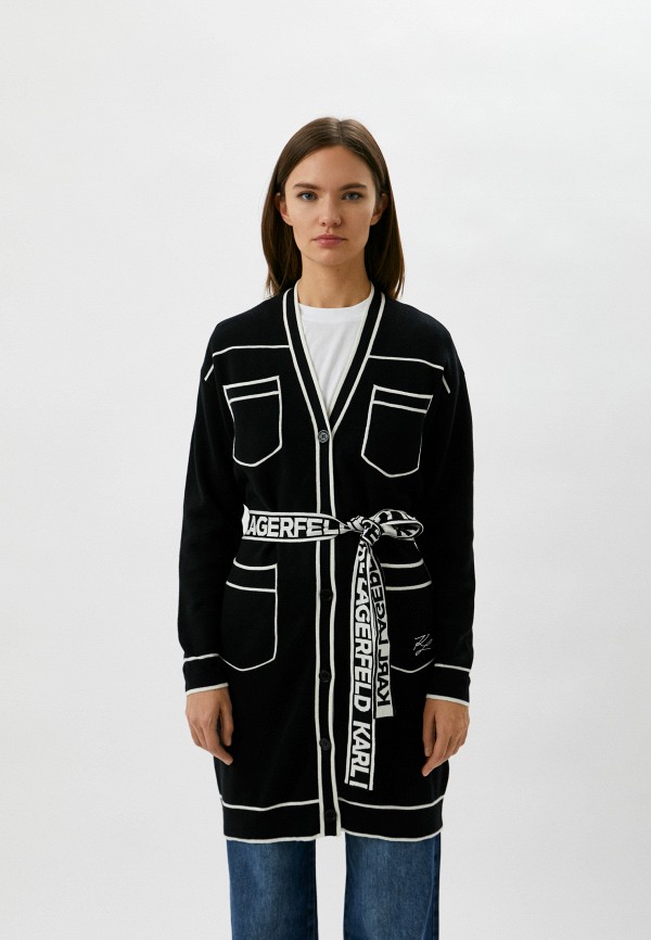 

Кардиган Karl Lagerfeld, Черный