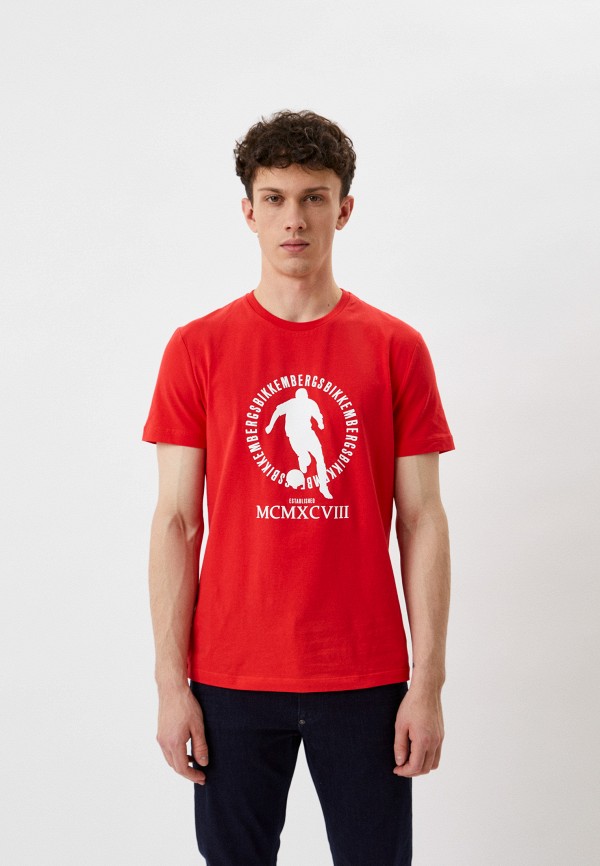 

Футболка Bikkembergs, Красный
