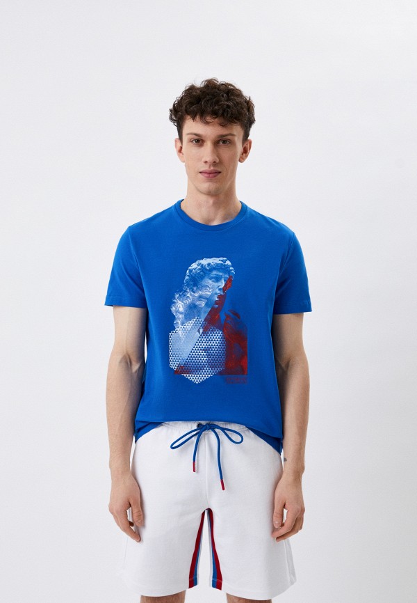

Футболка Bikkembergs, Голубой