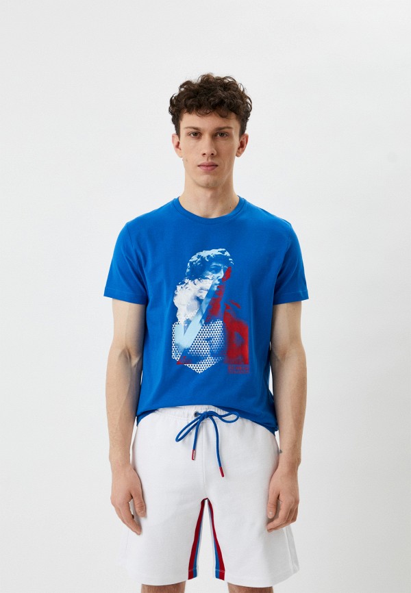 

Футболка Bikkembergs, Синий