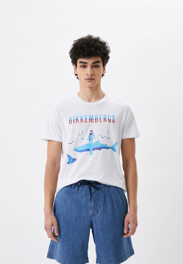 

Футболка Bikkembergs, Белый